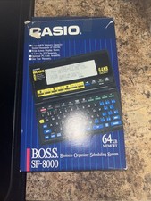 Usado, Casio Japan SF-8000 BOSS Sistema Organizador de Negócios 64KB Memória, Manual, Caixa Excelente Estado Usado comprar usado  Enviando para Brazil