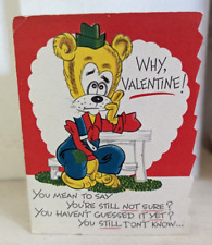Vintage 1940 valentines for sale  ADDLESTONE
