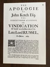 1683 apologie john for sale  LYTHAM ST. ANNES