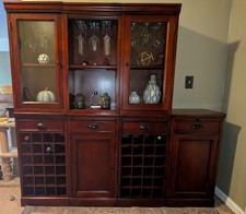 Cherry wood display for sale  Mount Vernon