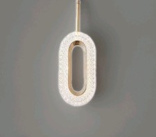 Gold modern chandelier for sale  Iva