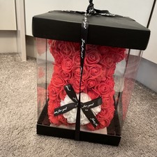 Rose flower teddy for sale  BOLTON