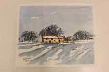 Watercolour painting k.laurenc for sale  WHITLAND