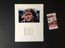 Simon lebon autograph d'occasion  Expédié en Belgium