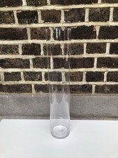 Glass clear cylinder for sale  LONDON
