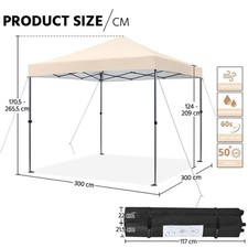 Pop gazebo 3x3m for sale  IPSWICH