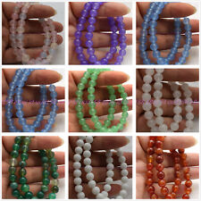 Natural 2 peças 8 mm multicolorido pedra preciosa contas redondas pulseira elástica 7,5" AAA, usado comprar usado  Enviando para Brazil