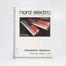 Teclado Nord Electro Sixty One Seventy Three v1.0 Manual do Proprietário #53804, usado comprar usado  Enviando para Brazil