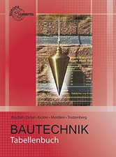 Tabellenbuch bautechnik tabell gebraucht kaufen  Berlin