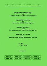 Werkstatthandbuch deutz motor gebraucht kaufen  Bad Hersfeld