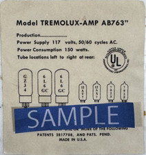 Vintage blackface tremolux for sale  Papillion