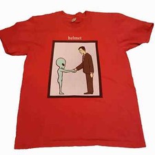 Camiseta unissex de algodão HELMET BAND TOUR CONCERT P-5XL CO301, usado comprar usado  Enviando para Brazil
