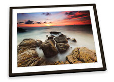 Sunset rocky beach for sale  UK