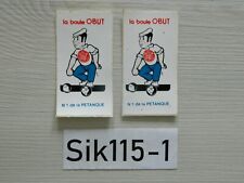 Petanque sticker obut d'occasion  Expédié en Belgium