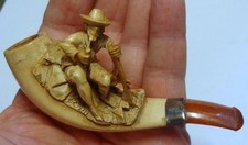 Carved meerschaum pipe for sale Carved meerschaum pipe for sale  NEWTON ABBOT