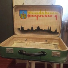 Alerta raro de encontrar! Mala de madeira antiga soviética desmobilização URSS comprar usado  Enviando para Brazil