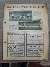 Doncaster rovers west for sale  NORTHAMPTON