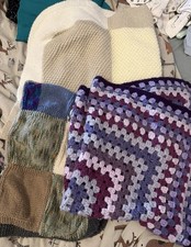 knitted baby blankets for sale  WAKEFIELD