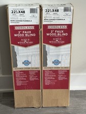 Cordless faux wood for sale  Omaha