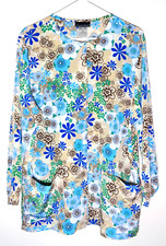 Women blue floral for sale  Hanson