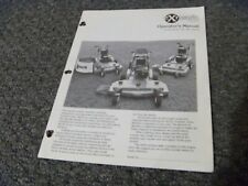 Exmark mower owner for sale  Dubuque
