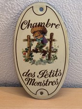 Plaque émaillée porte d'occasion Plaque émaillée porte d'occasion  Ittenheim