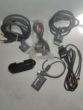 Lote de cabos e acessórios compostos RCA AV de transferência de disco rígido Xbox 360 não testados comprar usado  Enviando para Brazil