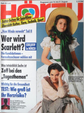 HÖRZU 33- 1992 B TV: 15.- 21.8. Katja Thiede & Natalia Wörner Scarlett Gaby Dohm comprar usado  Enviando para Brazil