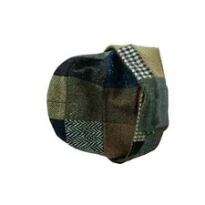 Chapéu Hanna tamanho M tweed patchwork chapéu jornaleiro cabbie abas de orelha alça de queixo encaixe comprar usado  Enviando para Brazil