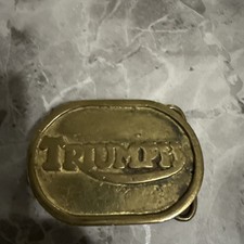 Triumph motorcycle brass for sale  KING'S LYNN
