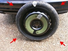 AUDI A5 A4 B8 B8.5 GENUÍNO 19 POLEGADAS 19" RODA ECONOMIZADORA DE ESPAÇO POUCO USADA SEM MARCA comprar usado  Enviando para Brazil