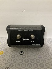 Pedal de 2 botões Fender Mustang MS2 para amplificador de guitarra Fender - Testado - Funcionando! comprar usado  Enviando para Brazil