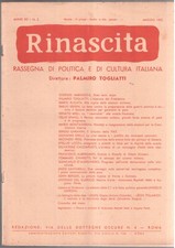 Rinascita partito comunista usato  Villafranca in Lunigiana