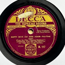 Ambrose orch happy for sale  UK