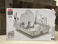 OXO Rack para Secagem de Louça Casa Cozinha Organizador de Armazenamento Tábua de Escorrer Talheres Cromado comprar usado  Enviando para Brazil