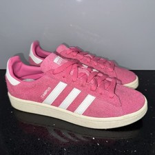 Tênis Adidas Campus Semi Solar Couro Camurça Rosa - Terno Feminino EUA 8 #37670 comprar usado  Enviando para Brazil