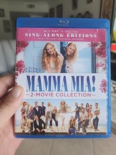 Mamma Mia!: 2-Movie Collection (Sing-Along Editions) (Blu-ray) comprar usado  Enviando para Brazil