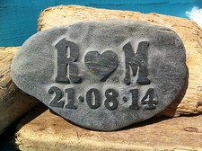 Personalised love pebble for sale  TRURO