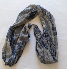 Scarf grey blue for sale  BRIGHTON