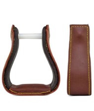 Etriers western cuir d'occasion  Expédié en France