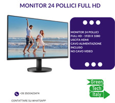 Monitor lcd ricondizionato usato  Caravaggio