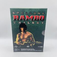 Rambo Trilogy (DVD, 1982) Stallone | Região 4 comprar usado  Enviando para Brazil