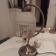 Table lamp brushed for sale  SPALDING