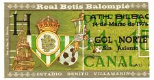 ENTRADA FUTBOL REAL BETIS BALOMPIE - ATHLETIC CLUB BILBAO 1976 GOL NORTE Nº02813 comprar usado  Enviando para Brazil