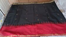 Black red saree for sale  PRESTON