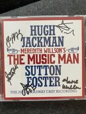 CD Music Man Broadway assinado por Hugh Jackman/Suttton Foster e mais comprar usado  Enviando para Brazil