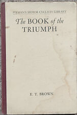 Triumph motorcycle manual for sale  SOUTH SHIELDS