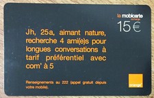 Mbc orange mobicarte d'occasion  Marseille V