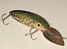 Vintage Cisco Kid Diver 900 Series ENORME BAIXO ALMISCARADO verde lagostim coachdog, usado comprar usado  Enviando para Brazil