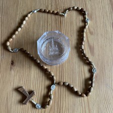 Rosenkranz holzperlen lourdes gebraucht kaufen  Lüneburg